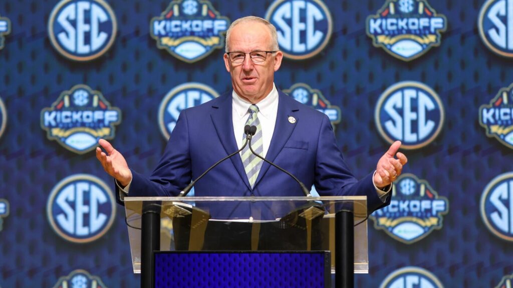 NCAA Tournament expansion is 'right direction to at least explore,' SEC commissioner Greg Sankey says