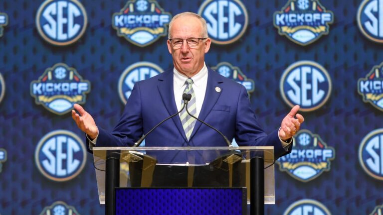 NCAA Tournament expansion is 'right direction to at least explore,' SEC commissioner Greg Sankey says