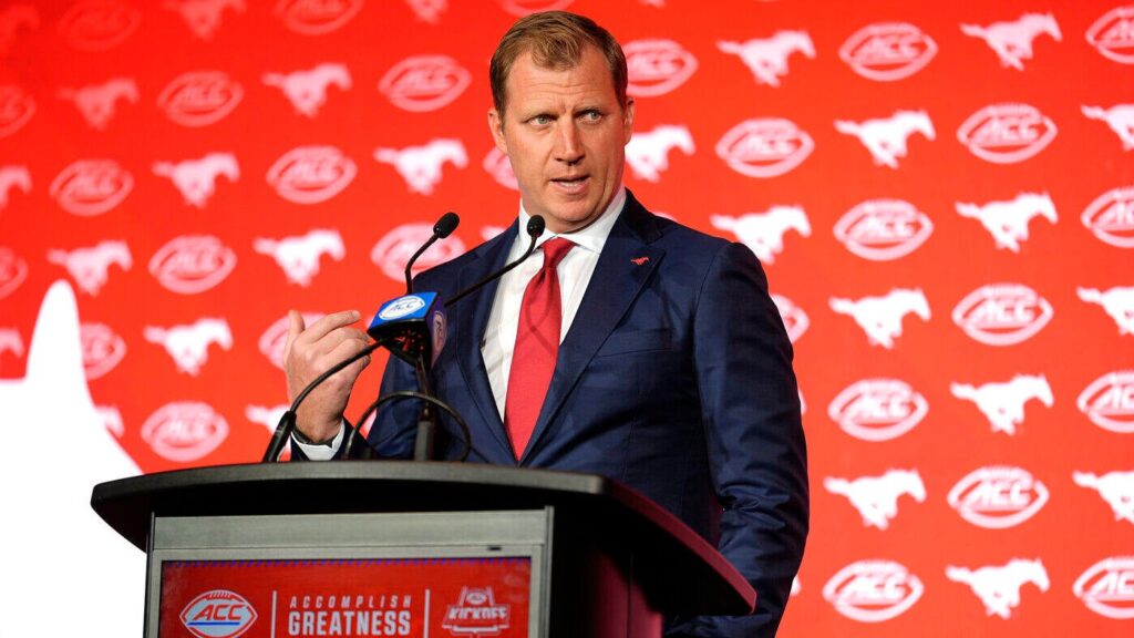 SMU's Rhett Lashlee fires shot at SEC amid College Football Playoff expansion buzz