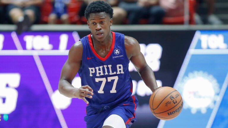 76ers' VJ Edgecombe dazzles in NBA Summer League debut, outshines fellow top-five pick Ace Bailey despite loss