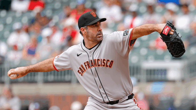 Justin Verlander snaps career-worst 16-game winless streak to record first victory with Giants