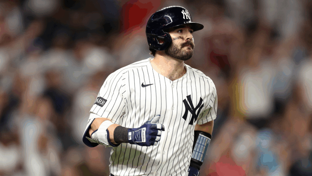 WATCH: Yankees' Austin Wells doubled off by Rays after losing track of outs on the basepaths