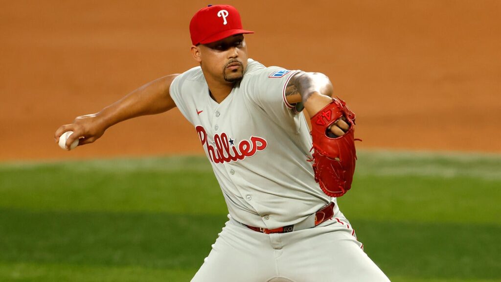 Jhoan Duran injury update: Phillies closer carted off field after being hit by comebacker vs. Nationals