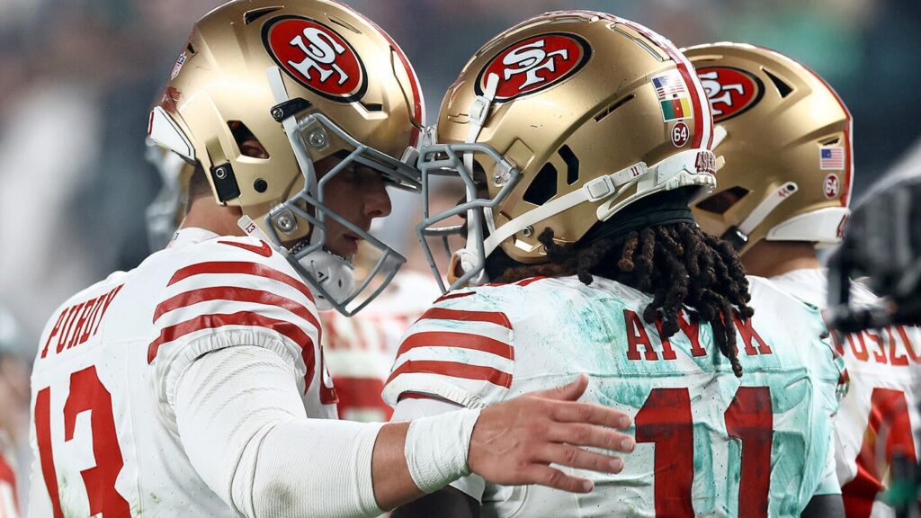 The 49ers' passing attack is hurting ... again: How Brock Purdy can move the ball until WR corps gets healthy