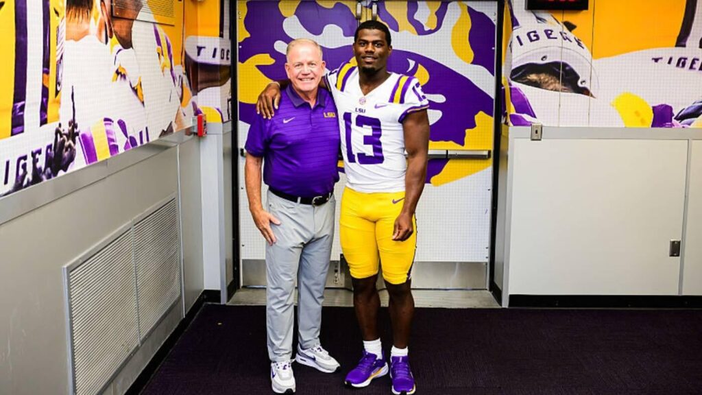 LSU starting safety A.J. Haulcy to miss first half of Clemson game for ejection dating back to 2024