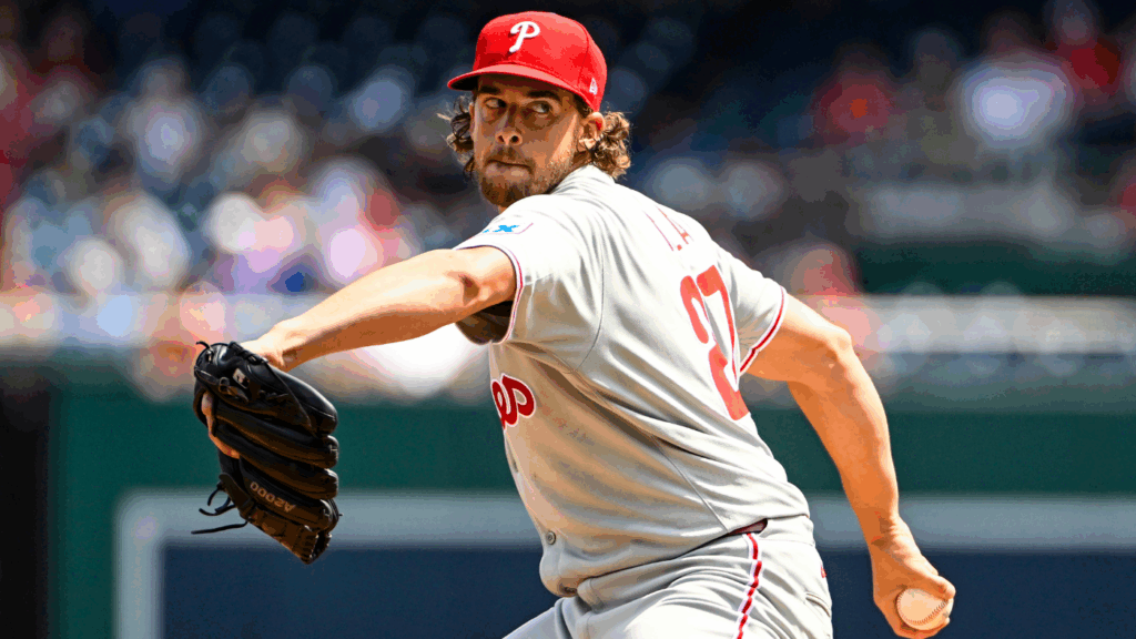 Phillies' Aaron Nola allows six-run inning vs. Nats as rotations concerns grow after Zack Wheeler blood clot