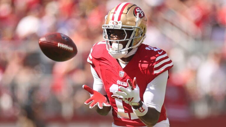 Brandon Aiyuk injury update: 49ers GM John Lynch 'doesn't think' WR will be cleared for Week 1
