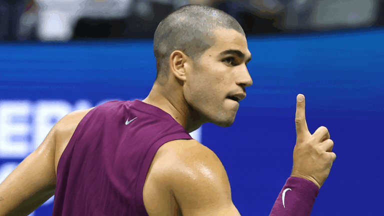 Carlos Alcaraz explains haircut at US Open, cruises to first-round win over Reilly Opelka
