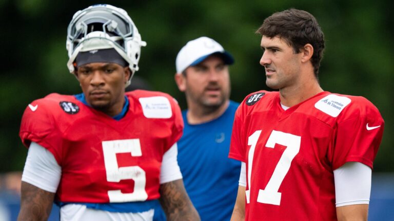 Defending Colts starting Daniel Jones at QB: Projection model loves decision to bench Anthony Richardson