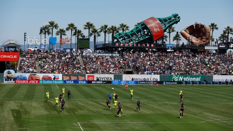 Bay FC set NWSL attendance record: 40,091 take in clash vs. Washington Spirit at MLB's Oracle Park