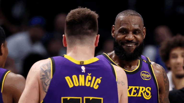 LeBron James 'supportive' as Lakers make Luka Dončić face of franchise with contract extension, per report