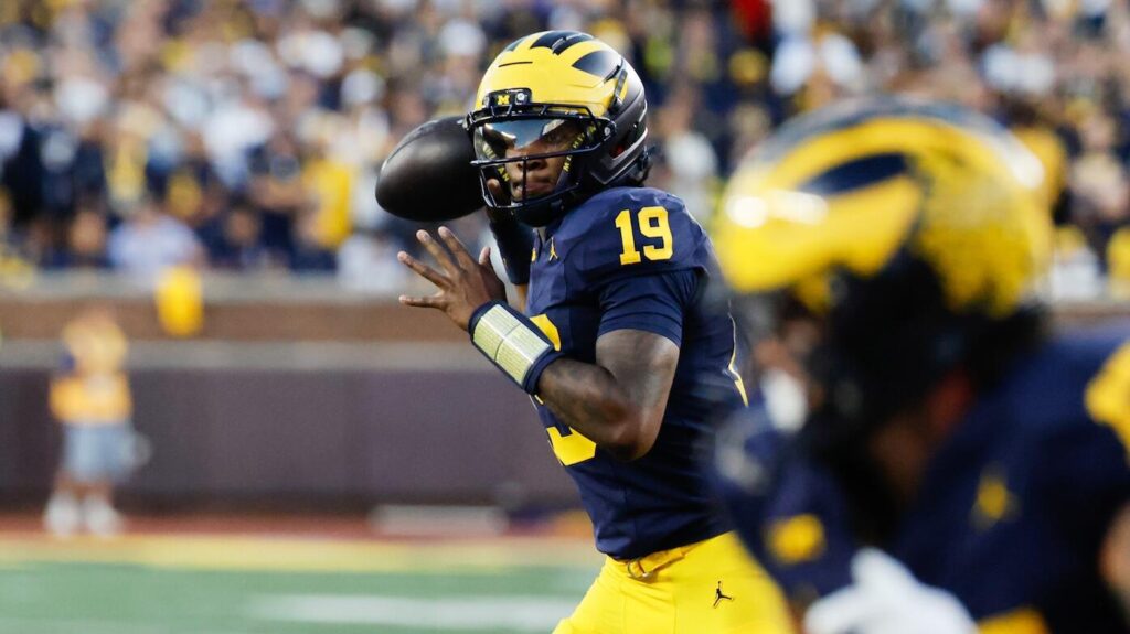 Bryce Underwood's debut stats: How Michigan's $10 million man compares to other No. 1 QBs in their first start