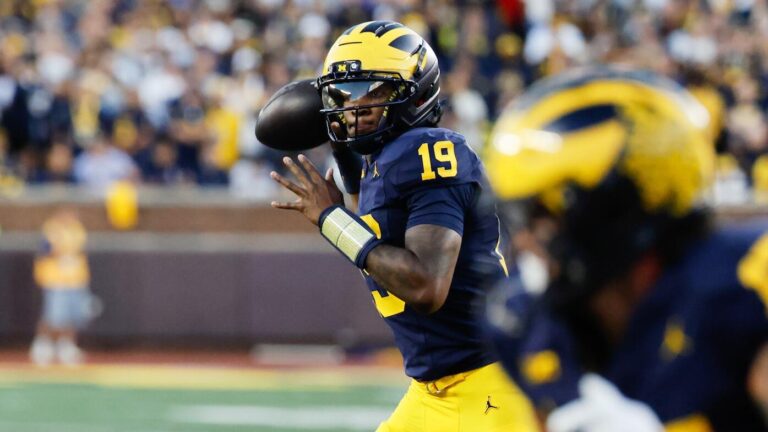 Bryce Underwood's debut stats: How Michigan's $10 million man compares to other No. 1 QBs in their first start