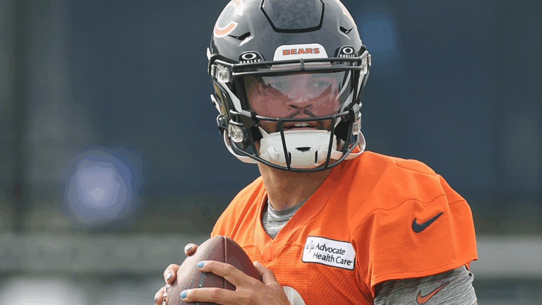 Bears GM downplays Caleb Williams' struggles after viral practice video: 'I actually think it's pretty cool'