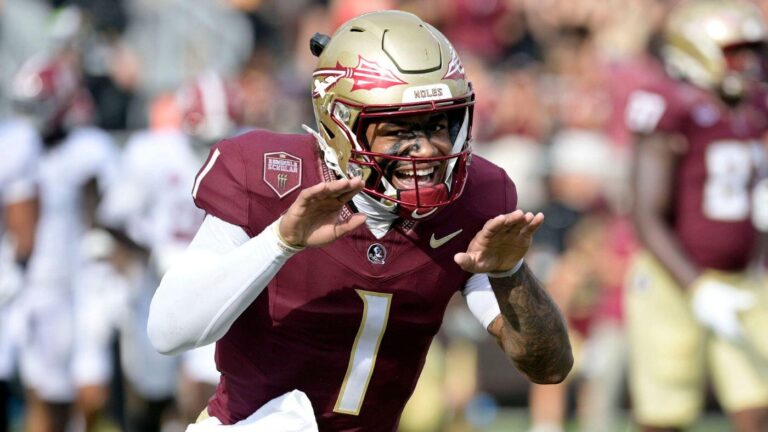 Tommy Castellanos backs up talk in FSU's stunner over No. 8 Alabama: 'We heard everything everybody said'