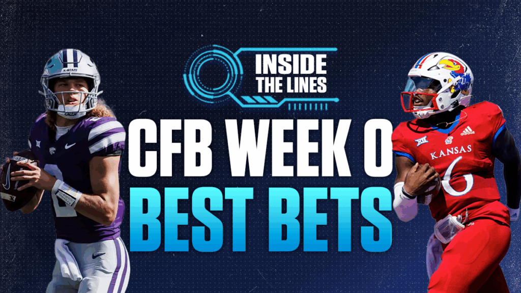 College football Week 0: Big 12 offering value in Iowa State vs. Kansas State, Kansas 1st half and TE prop