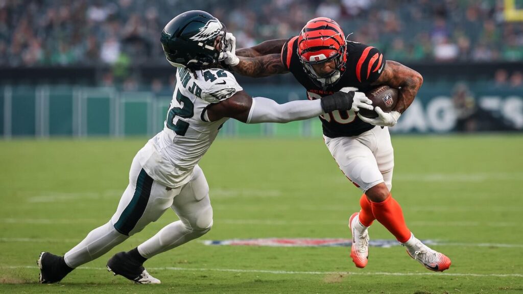 Bengals OC Dan Pitcher labels Chase Brown a top 10 NFL running back