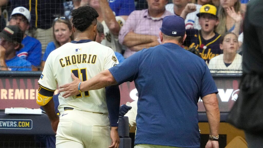 Jackson Chourio injury: Brewers star placed on IL with strained hamstring suffered vs. Cubs