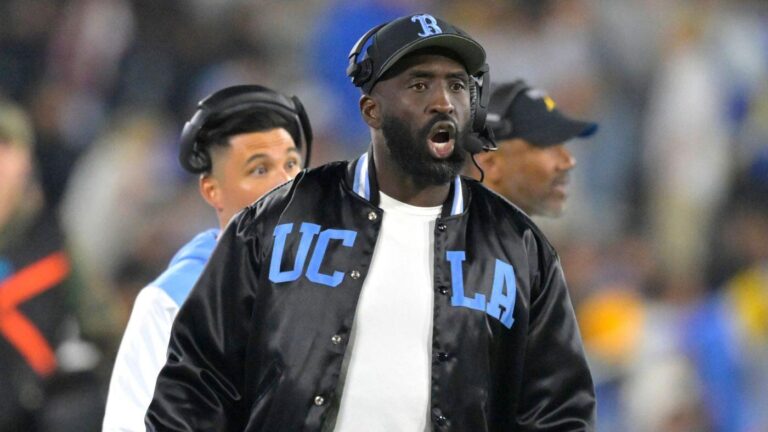UCLA coach DeShaun Foster admits he was 'scared' prior to first season opener in 2024