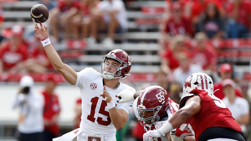 Why Nick Saban has 'all the respect in the world' for Alabama QB Ty Simpson ahead of first career start