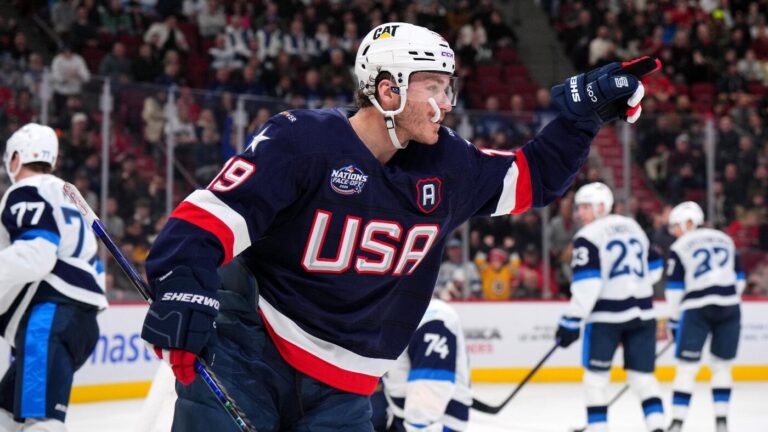 Matthew Tkachuk dispels Olympic 'revenge' narrative, says gold medal is 'long time coming' for Team USA