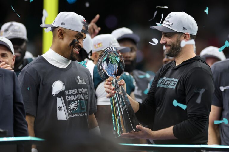 Ranking NFL's top 10 quarterback-coach duos for 2025: Can Jalen Hurts, Nick Sirianni knock off Chiefs tandem?