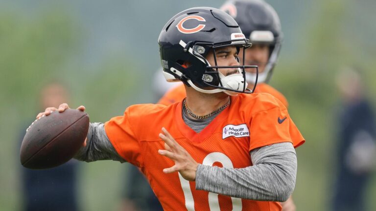 'Pressure is not a thing for me': Caleb Williams balks at outside noise in second season as Bears QB