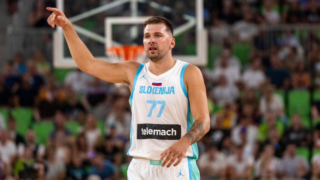 Lakers' Rob Pelinka, Jeanie Buss visit Luka Dončić ahead of EuroBasket opener in show of support