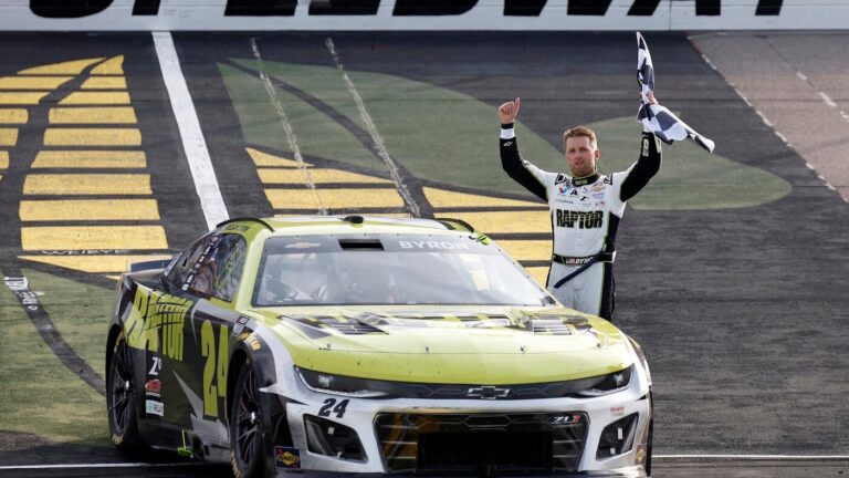 NASCAR at Iowa results: William Byron saves enough fuel to pick up his second win of the 2025 season
