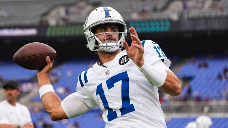 Colts reveal plan for Daniel Jones, Anthony Richardson in second preseason game as QB competition continues