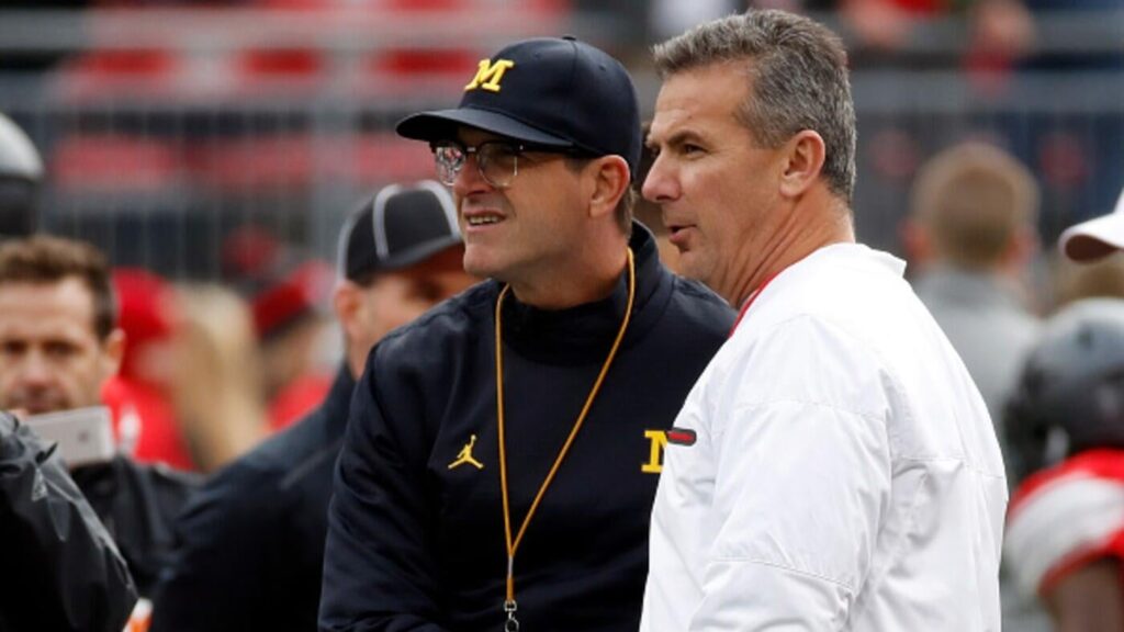 Urban Meyer questions whether NFL should suspend Chargers' Jim Harbaugh over Michigan sign-stealing scandal