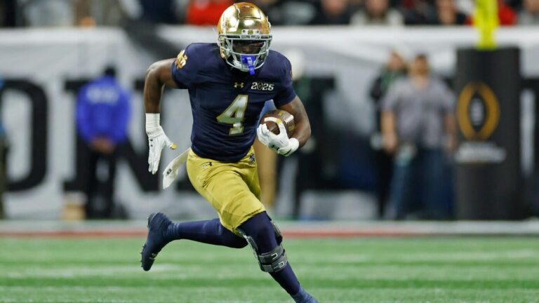 Renner's NFL Draft summer position rankings: Best RBs for 2026, including a Heisman Trophy candidate