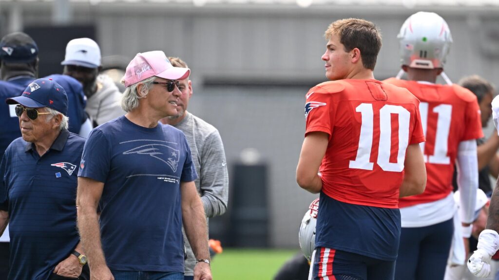 Why Drake Maye's best day of training camp could foreshadow second-year fireworks for Patriots quarterback