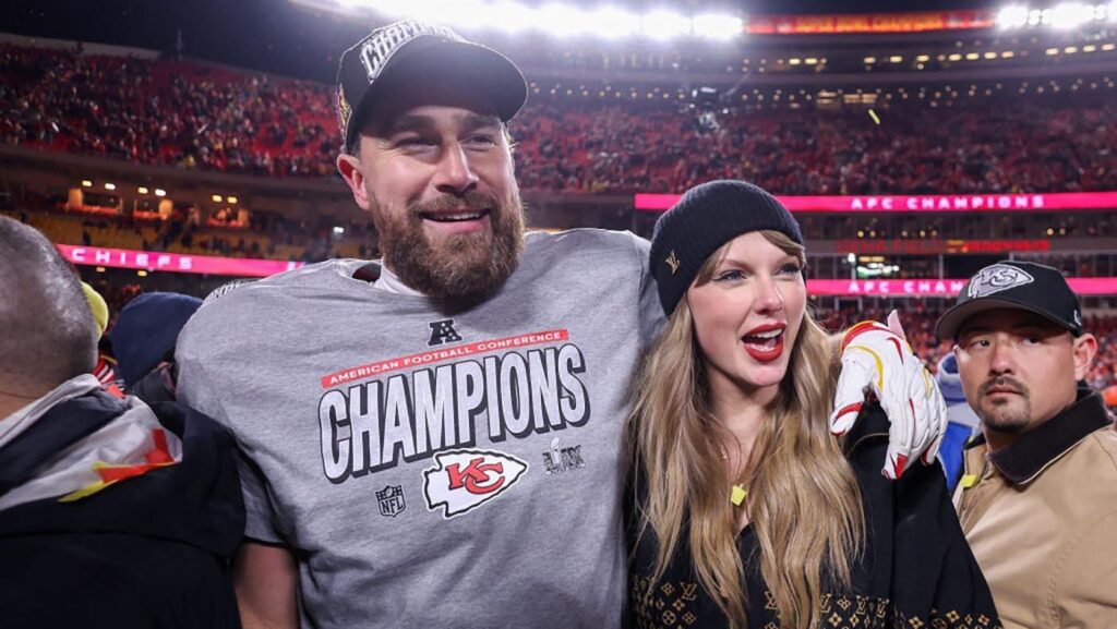 Taylor Swift and Travis Kelce get engaged: Famous singer, Chiefs tight end announce they are 'getting married'