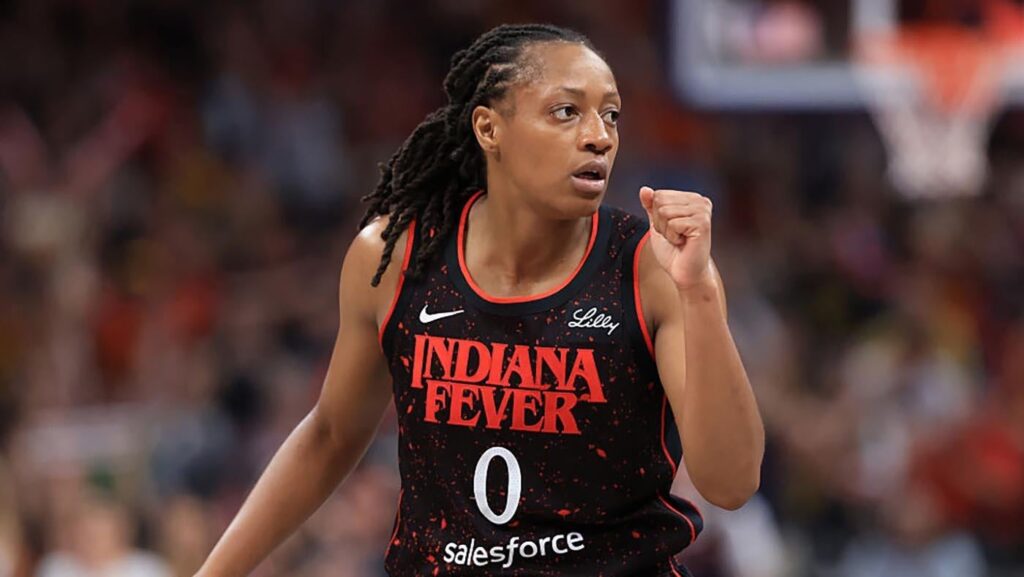 Kelsey Mitchell ties career-high, plays hero in overtime as Fever complete largest comeback in team history