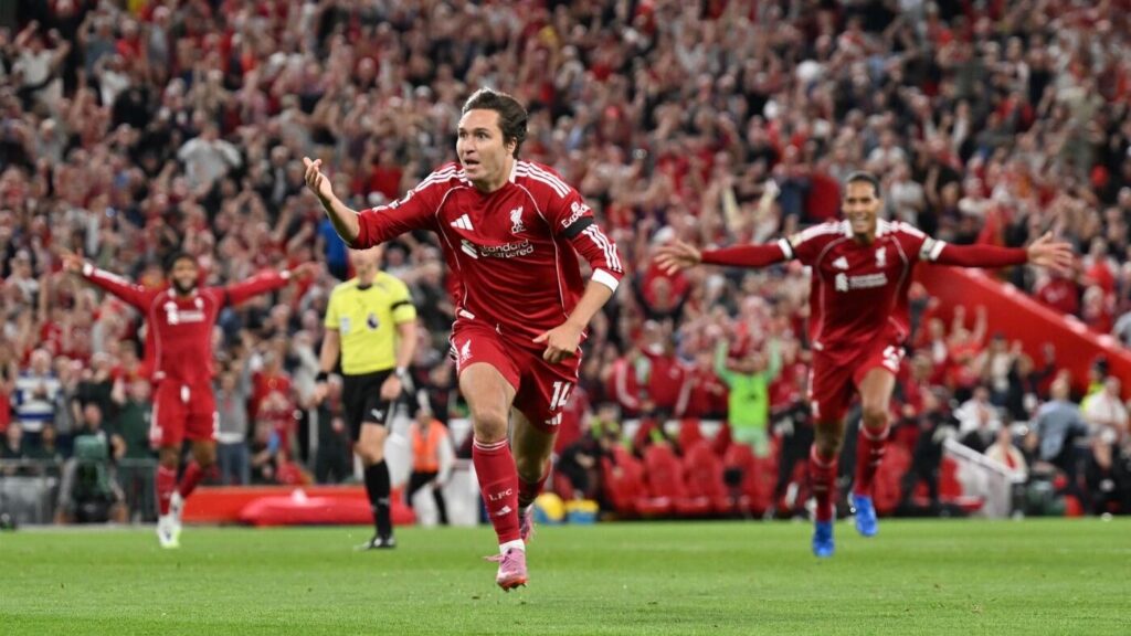 Liverpool kick off Premier League season with shaky win over Bournemouth as Federico Chiesa nets winner