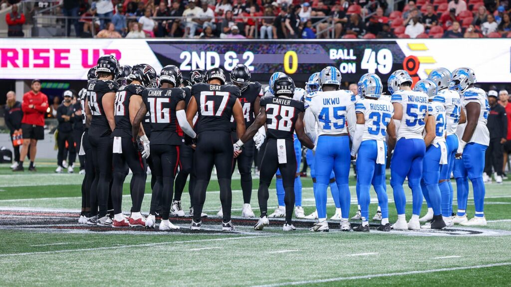 Morice Norris injury: Lions, Falcons explain why teams elected to run out the clock after devastating moment