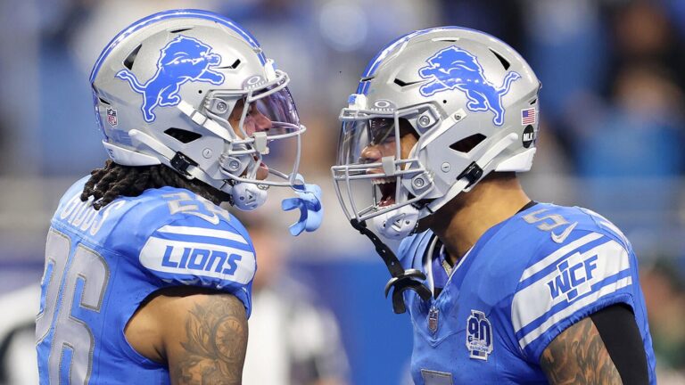 Lions want to use Jahmyr Gibbs and David Montgomery at same time: How often do teams utilize two RBs on field?