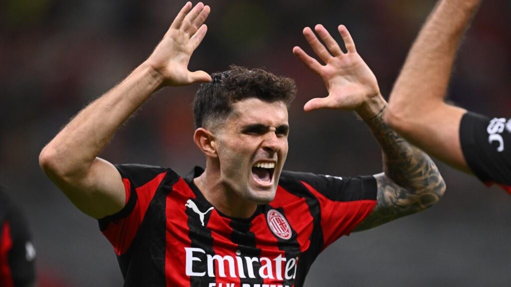 WATCH: USMNT star Christian Pulisic scores stellar first goal of season as AC Milan beat Bari in Coppa Italia