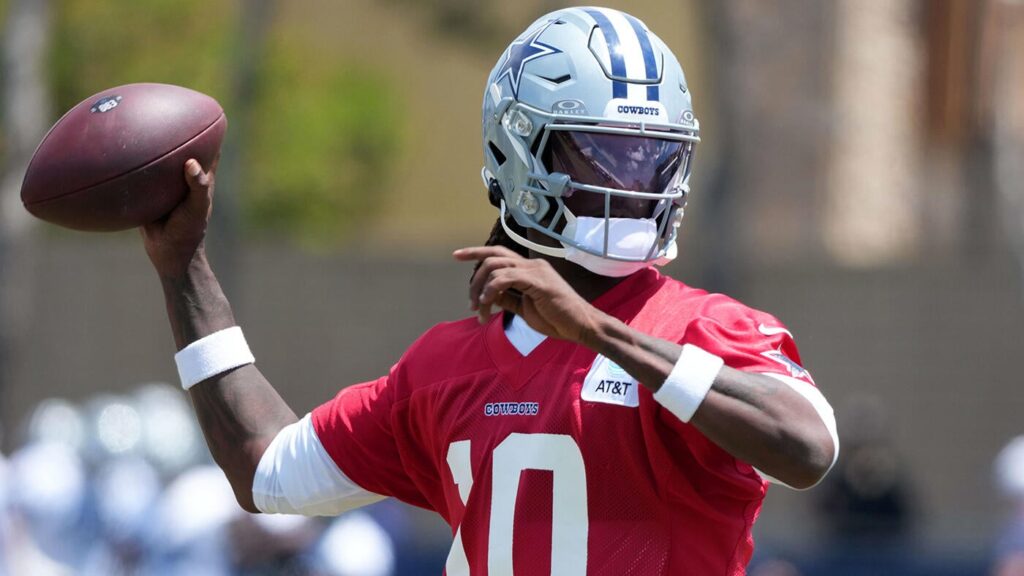 Armed and ready for takeoff: Cowboys backup QB Joe Milton hoping to ride his 'rocket' to NFL success