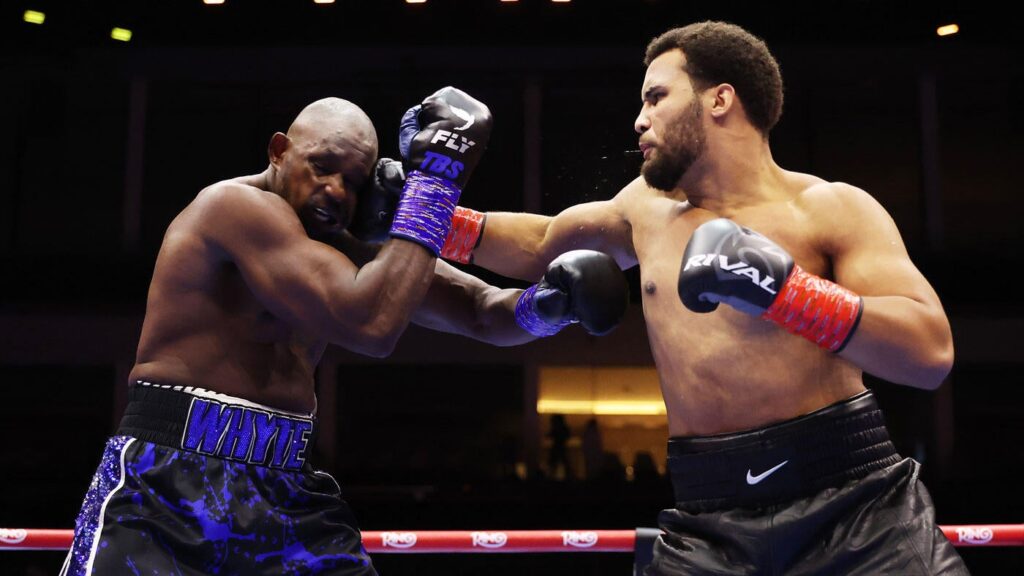 Moses Itauma, rising heavyweight prospect at just 20, thrills with first-round knockout of Dillian Whyte