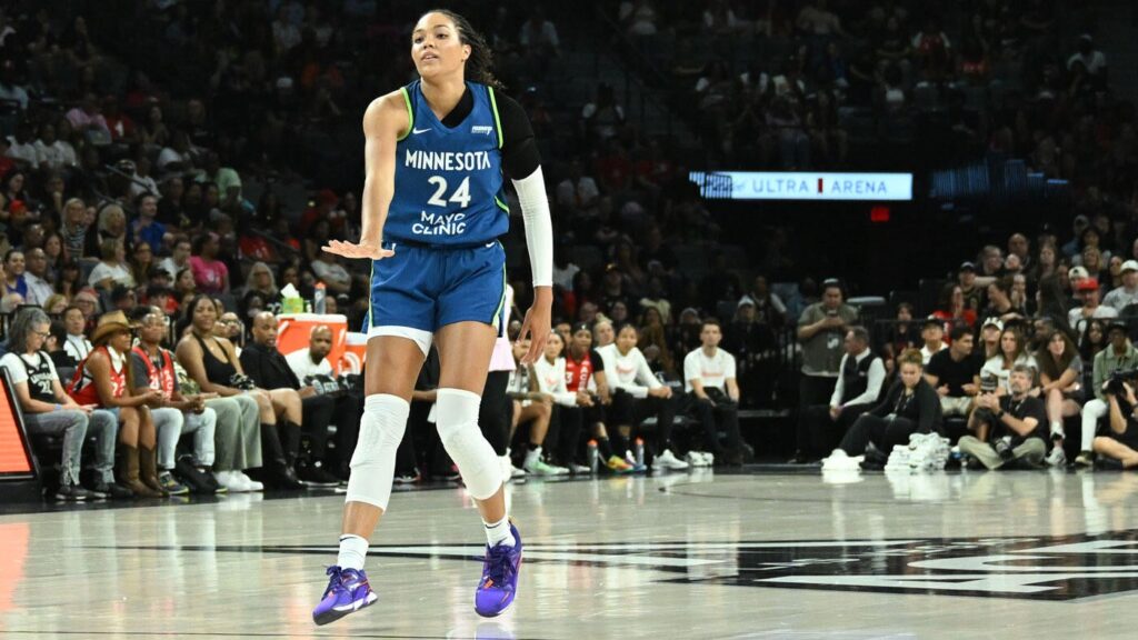 Napheesa Collier injury: Lynx star and WNBA MVP frontrunner limps off court after severe ankle roll vs. Aces