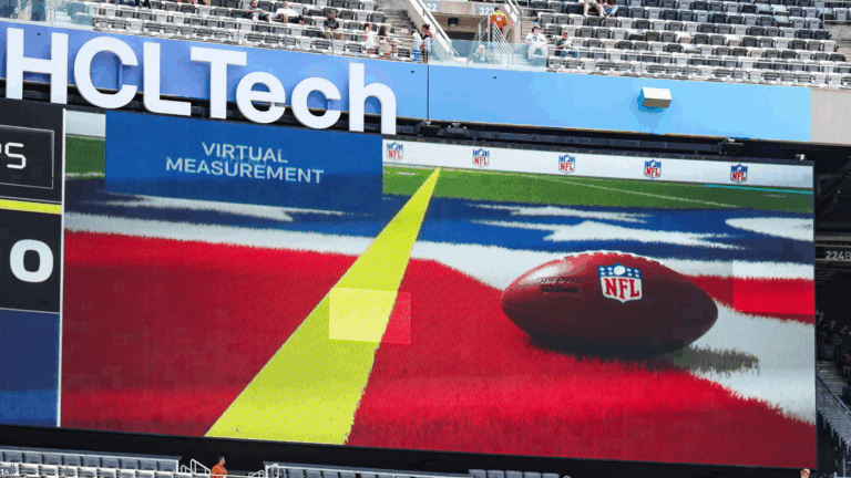 No chain, no problem: NFL debuts new virtual measurement system during Hall of Fame Game