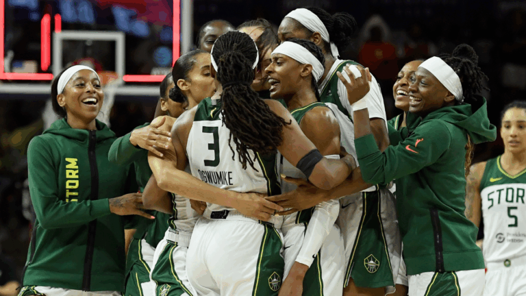 WATCH: Nneka Ogwumike's buzzer beater gives Storm a huge win over Mystics in WNBA playoff race
