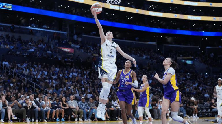 Paige Bueckers cements herself as Rookie of the Year but all-time performance spoiled by Kelsey Plum at buzzer