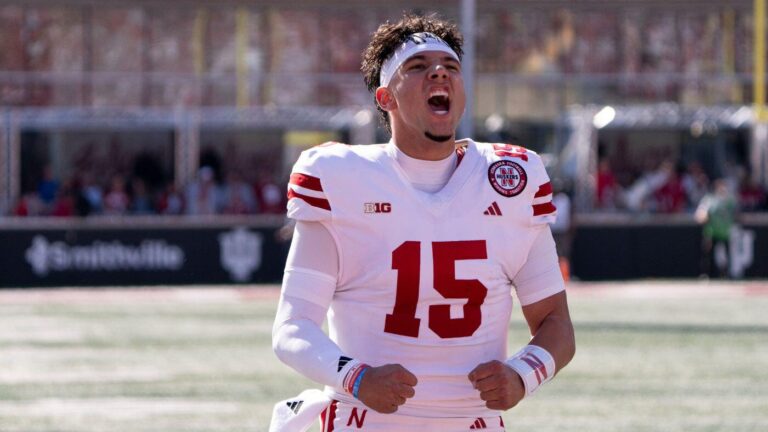 Nebraska QB Dylan Raiola jokes he 'can't get mad at God' for Patrick Mahomes resemblance