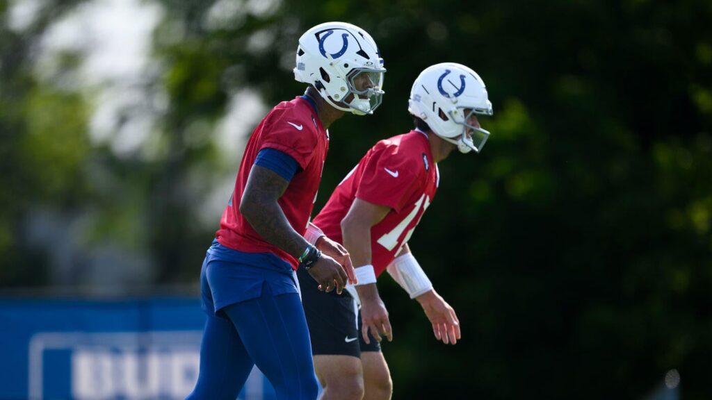 Anthony Richardson's agent says there is 'lots to discuss' with Colts after team names Daniel Jones starter