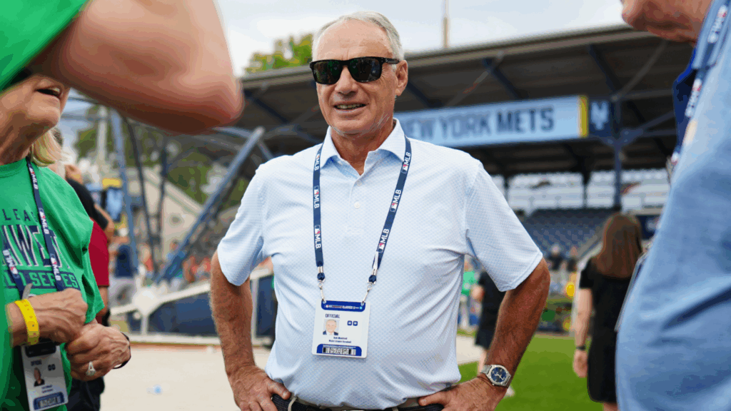 Rob Manfred says MLB expansion could lead to geographical realignment in divisions