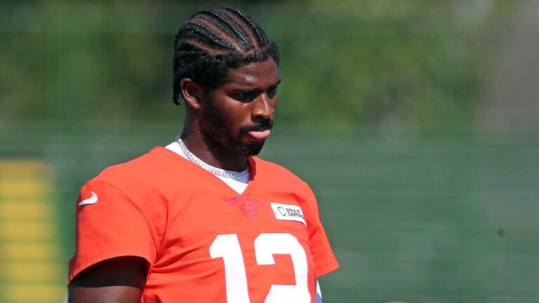 Shedeur Sanders held out of team drills in Browns training camp with first preseason game coming up