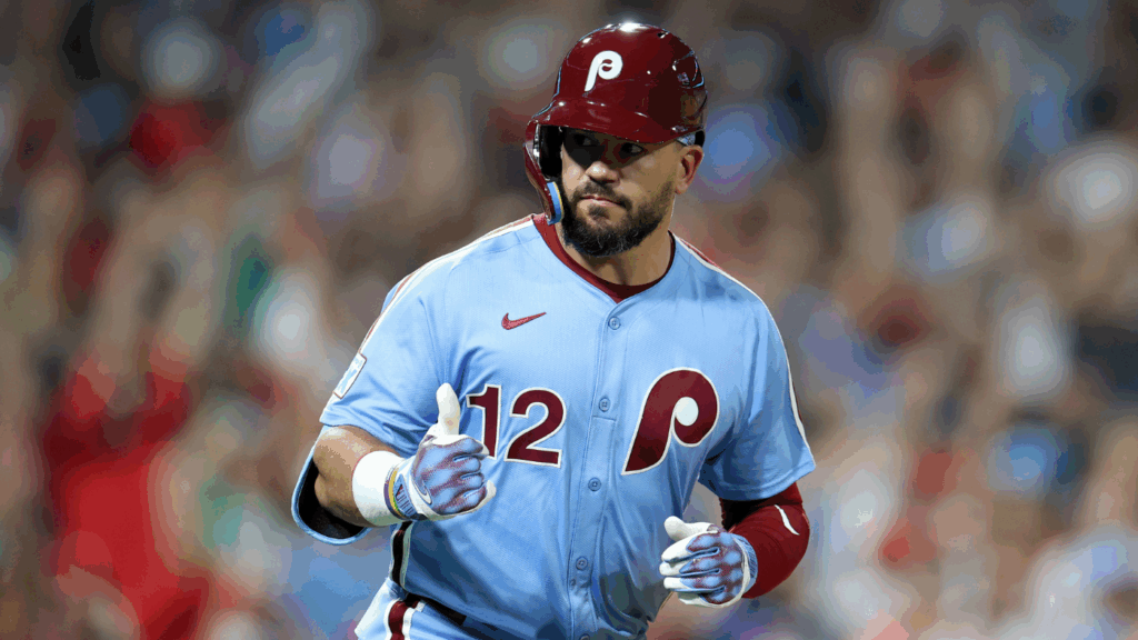 WATCH: Phillies slugger Kyle Schwarber ties MLB record with four home runs vs. Braves